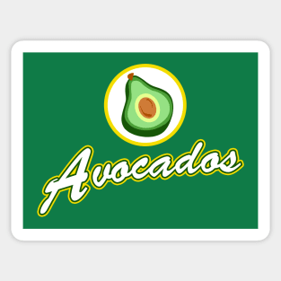 The Avocados Sticker